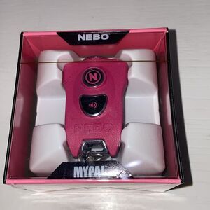 NEBO Mypal My Personal Alarm & Light Rechargeable Personal Safety Alarm In Pink